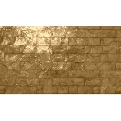 Capiz Shell Gold Brick